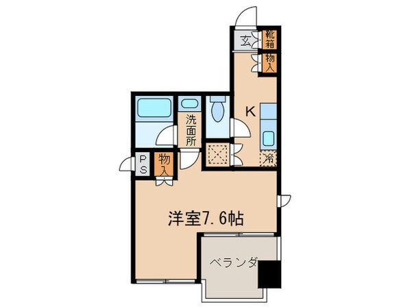 パインベルテⅡの物件間取画像